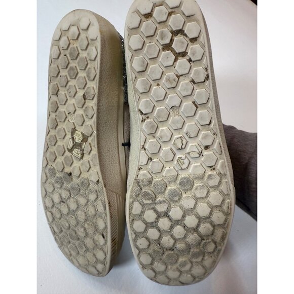 Shu Shop Roxanne White & Glitter High-Top Sneakers Size 8.5 - Picture 8 of 10